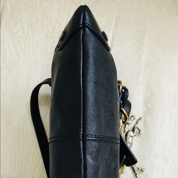Chloe Kerala black leather equestrian bag - Picture 4 of 9